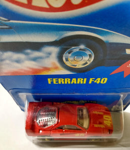Hot Wheels Collector #69 Ferrari F40 g3sp Diecast Racing Car 1995 - TulipStuff