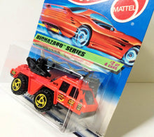 Load image into Gallery viewer, Hot Wheels Biohazard Series Collector #718 Flame Stopper Fire Truck - TulipStuff
