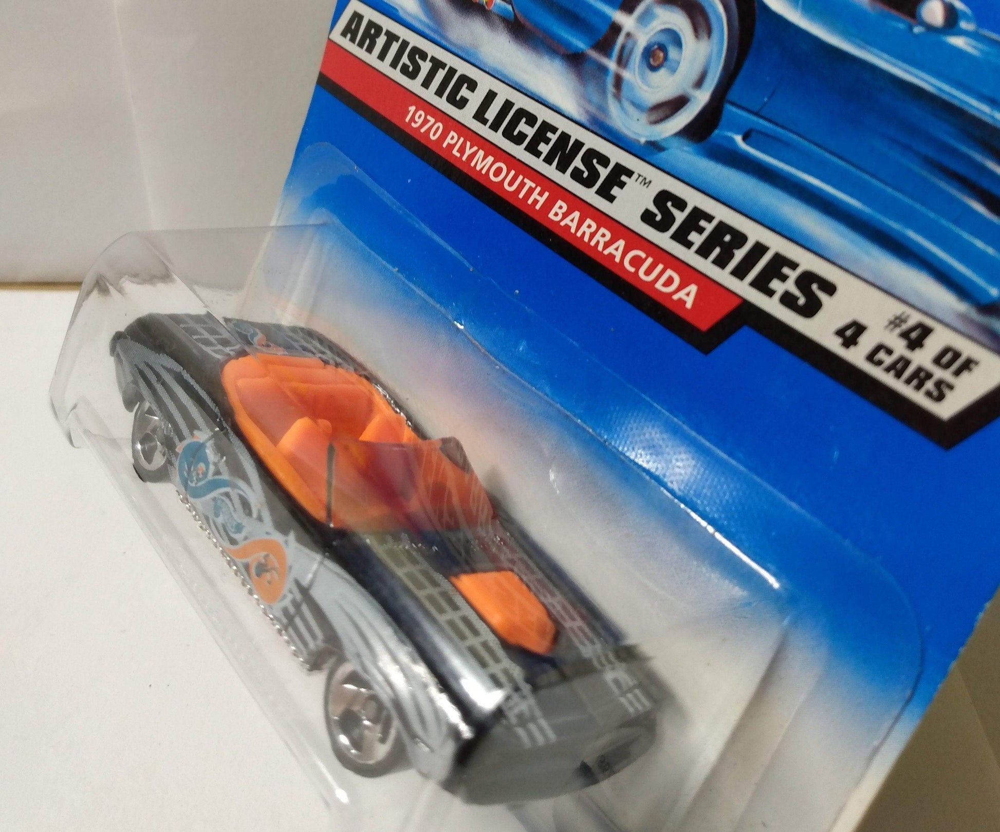 Hot Wheels Artistic License 1970 Plymouth Barracuda Collector 732 - TulipStuff