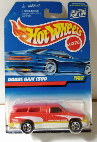 Hot Wheels Collector #797 Dodge Ram 1500 Pickup Truck 1998 - TulipStuff