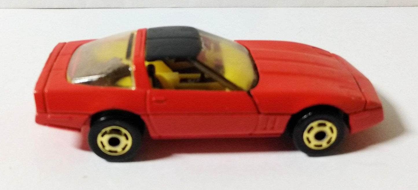 Hot Wheels 3928 Hot Ones Chevrolet '80's Corvette Hong Kong 1984 - TulipStuff