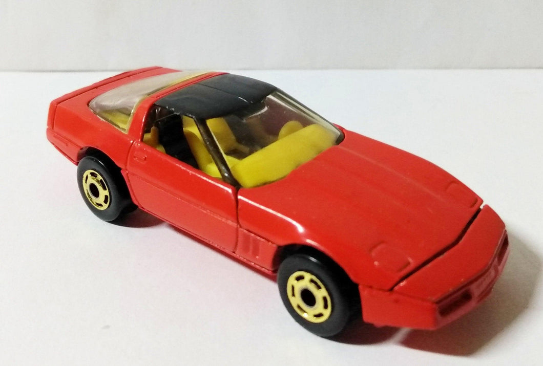 Hot Wheels 3928 Hot Ones Chevrolet '80's Corvette Hong Kong 1984 - TulipStuff