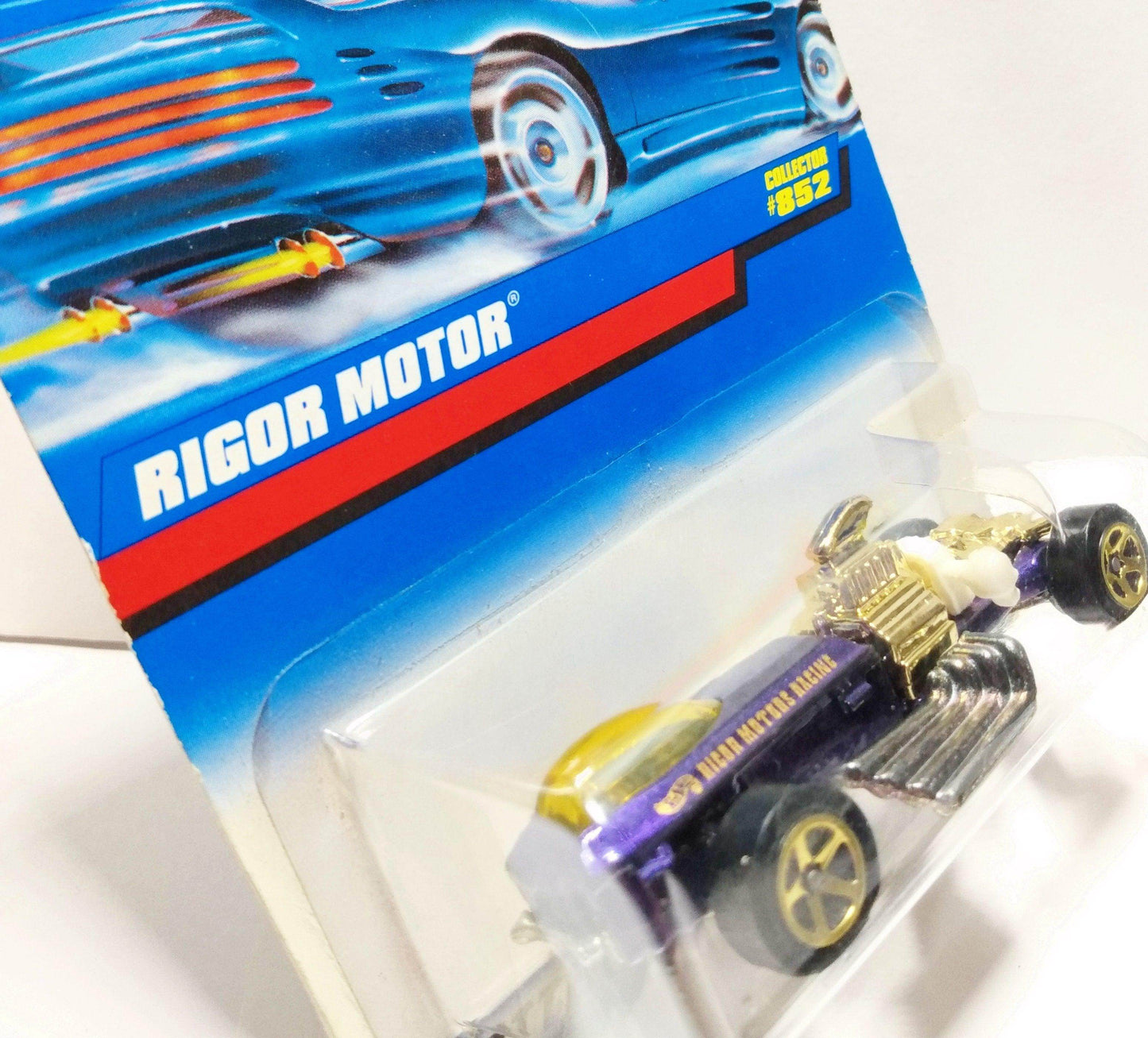 Hot Wheels Collector #852 Rigor Motor Concept Race Car 1998 - TulipStuff