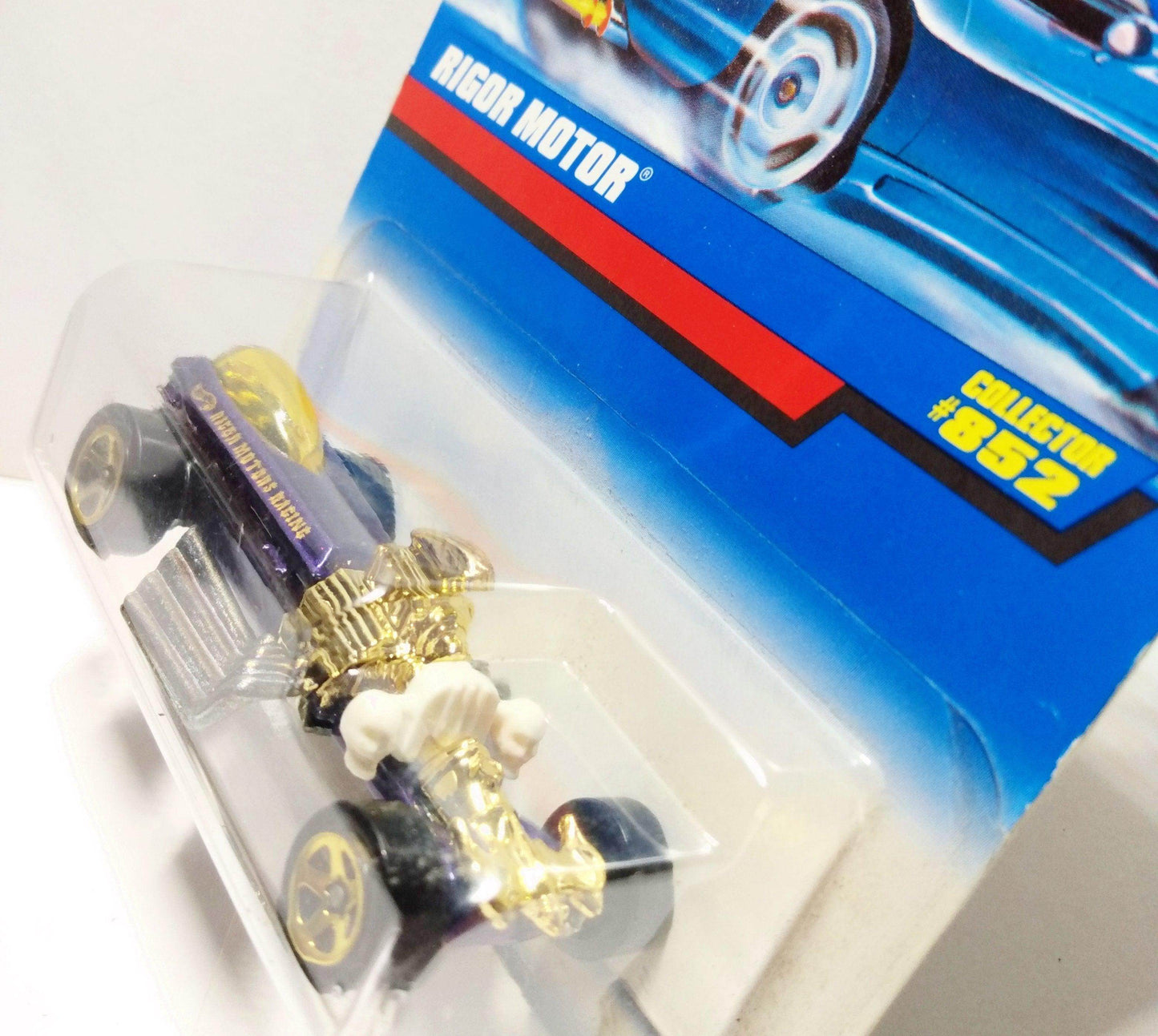Hot Wheels Collector #852 Rigor Motor Concept Race Car 1998 - TulipStuff