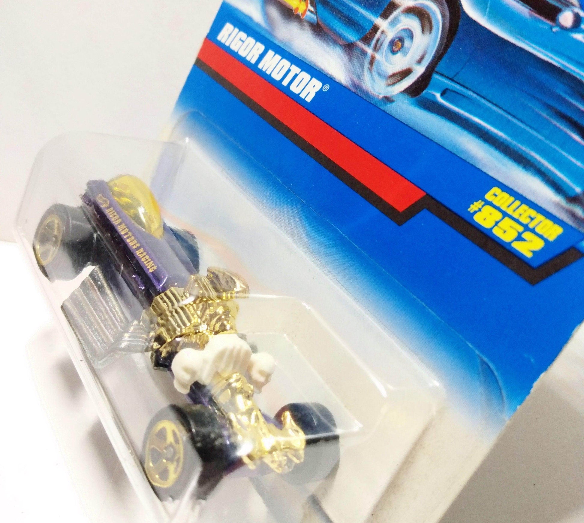Hot Wheels Collector #852 Rigor Motor Concept Race Car 1998 - TulipStuff