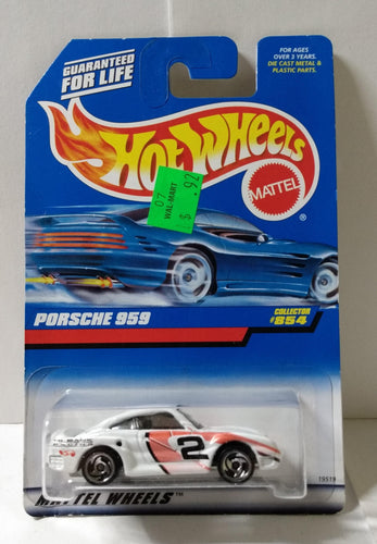 Hot Wheels Collector #854 Porsche 959 German Sports Car 1997 dw3 - TulipStuff