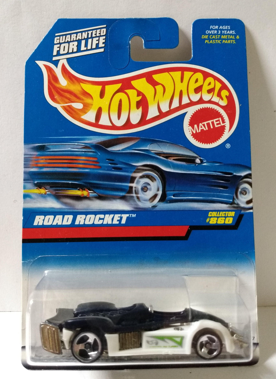 Hot Wheels Collector #860 Road Rocket 1999 - TulipStuff
