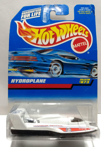 Hot Wheels Collector #873 Hydroplane Harbor Patrol 1997 - TulipStuff