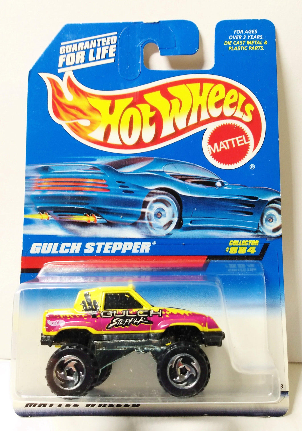 Hot Wheels Collector #884 Gulch Stepper 4X4 Concept Pickup 1998 - TulipStuff