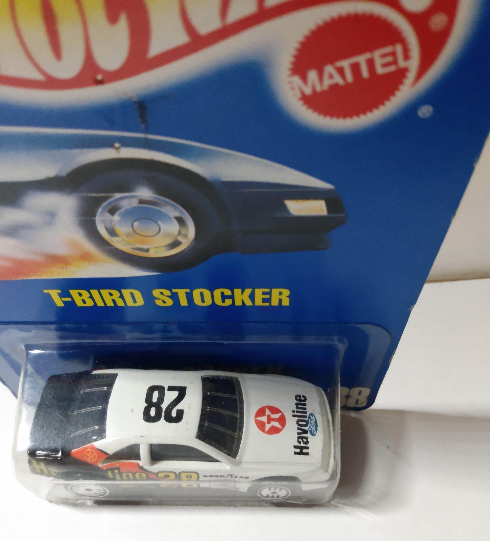 Hot Wheels Collector #88 T-Bird Stocker Ford Thunderbird Havoline 1991 - TulipStuff