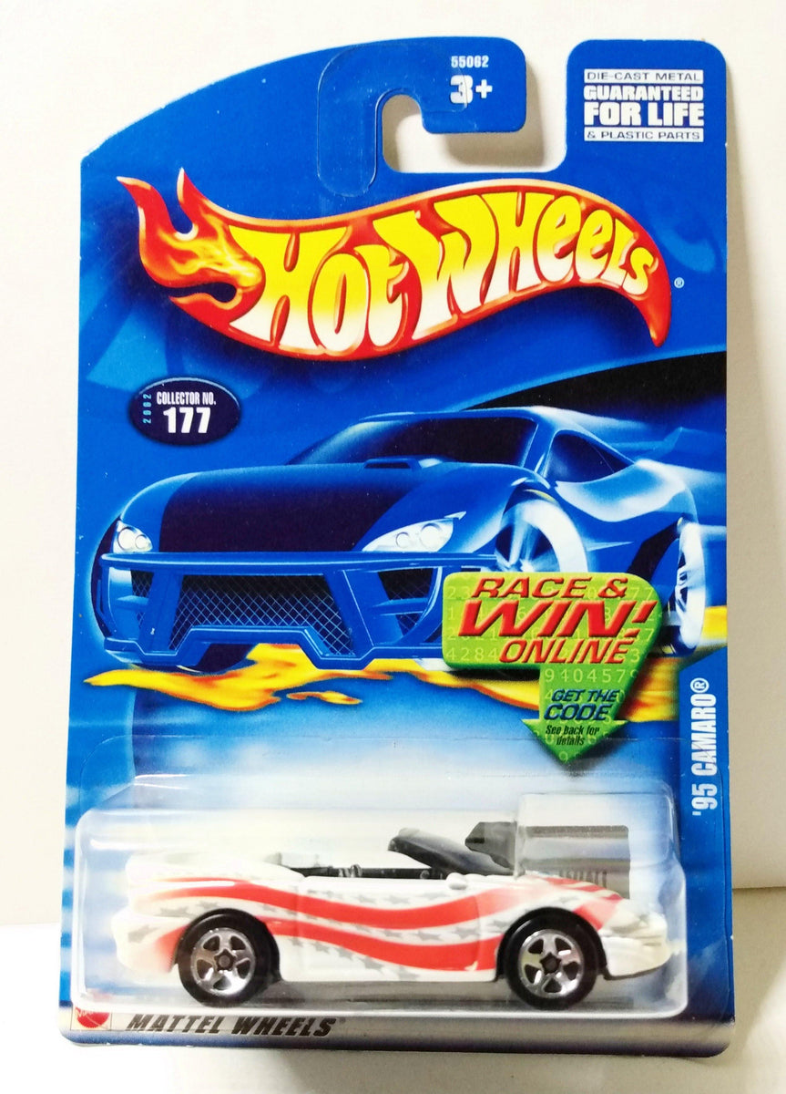 Hot Wheels 2002 Collector #177 '95 Chevy Camaro Convertible – Tulipstuff