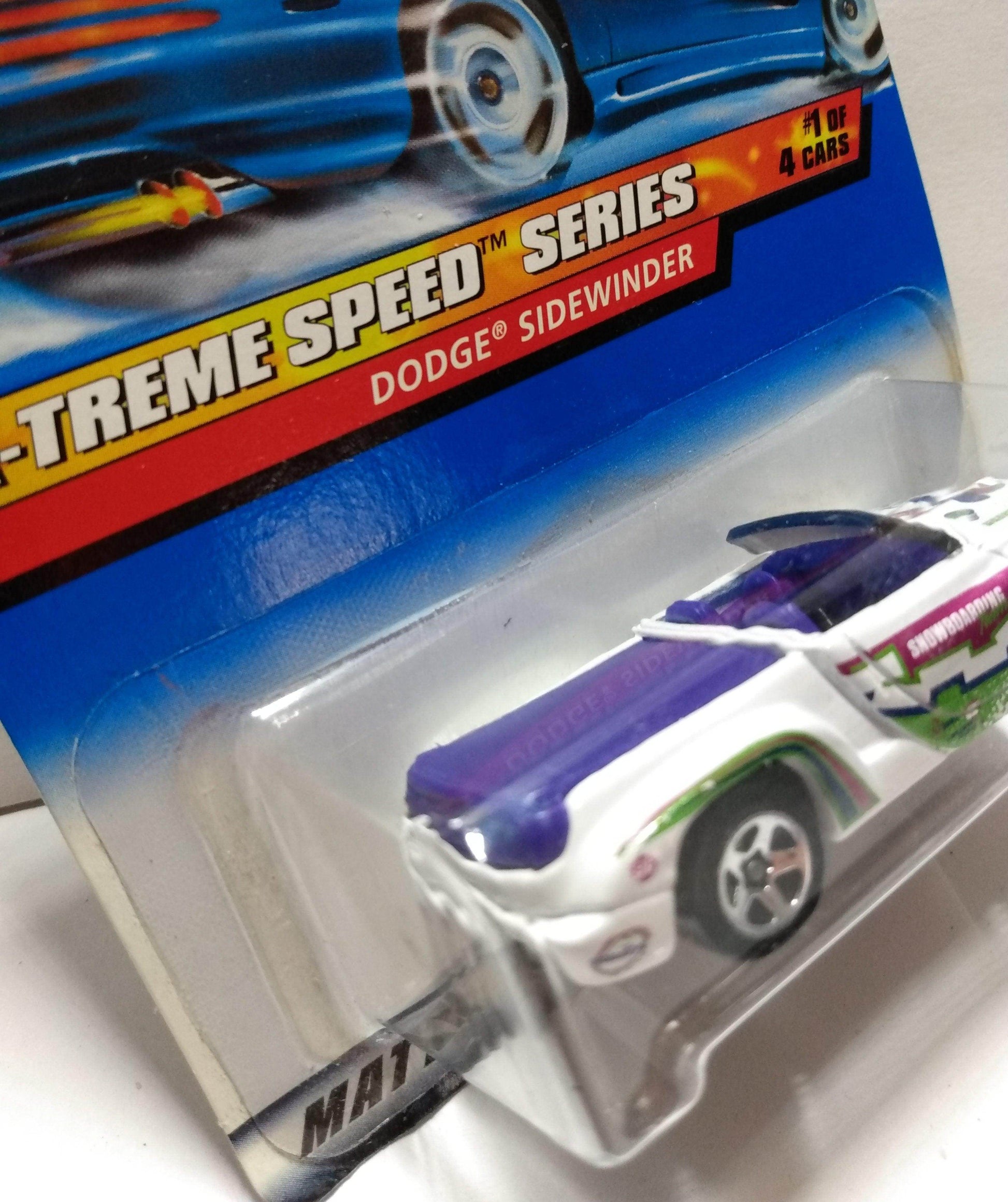 Hot Wheels X-Treme Speed Dodge Sidewinder Collector #965 1998 - TulipStuff