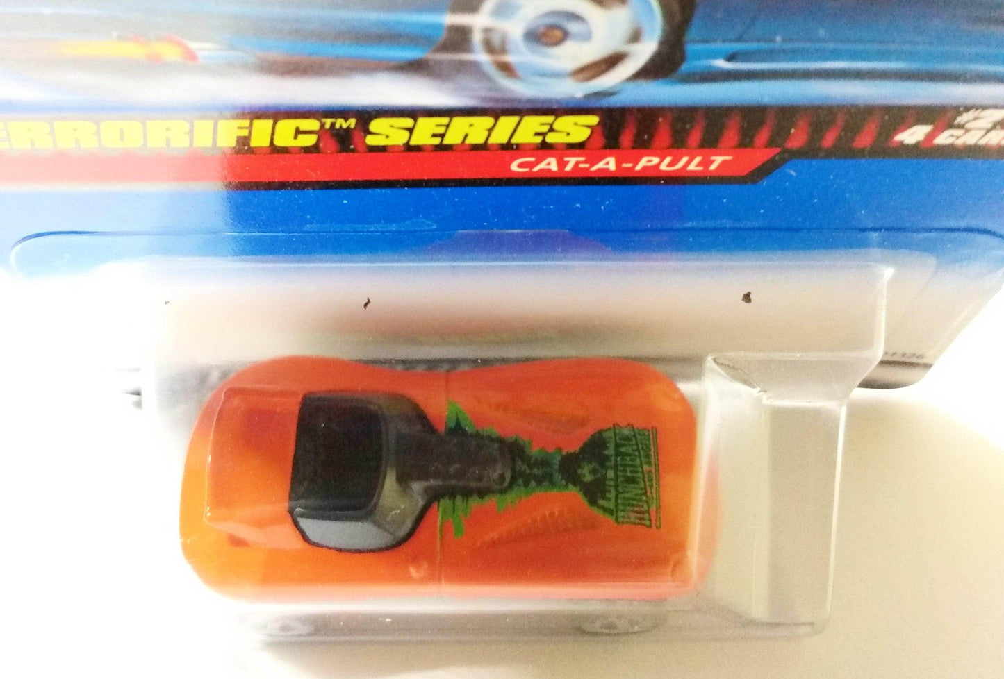 Hot Wheels Terrorific Series Cat-A-Pult Race Car Collector #978 - TulipStuff