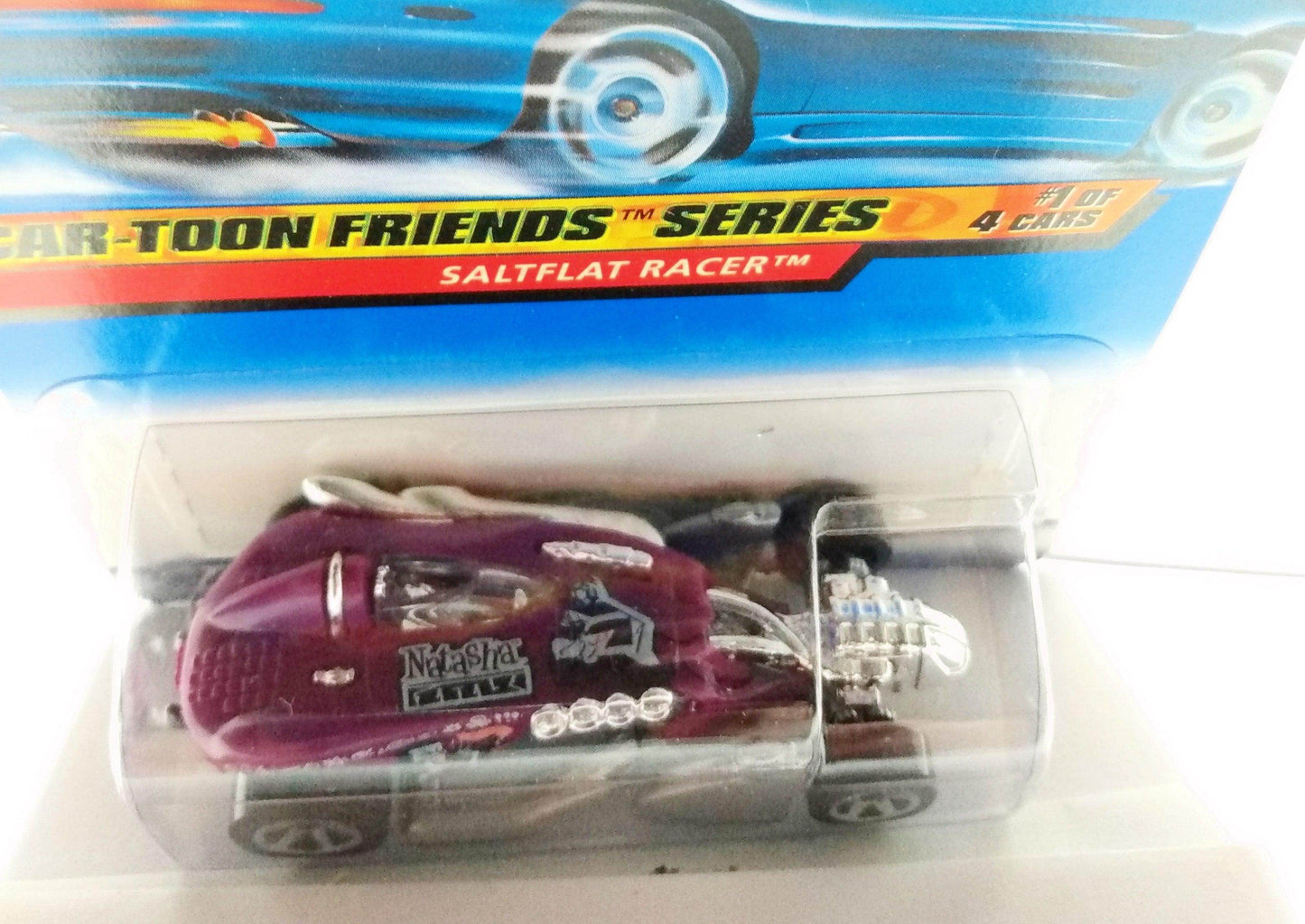 Hot Wheels Car-toon Friends Series Saltflat Racer Collector #985 1998 - TulipStuff