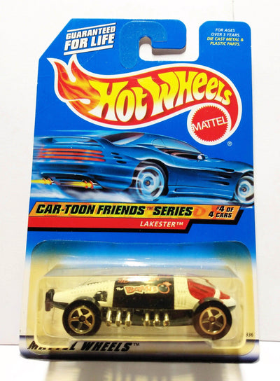 Hot Wheels Car-toon Friends Series Lakester Collector #988 1998 - TulipStuff