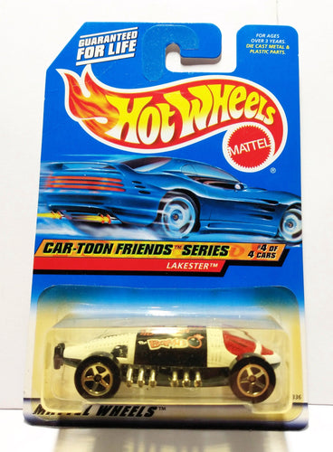 Hot Wheels Car-toon Friends Series Lakester Collector #988 1998 - TulipStuff