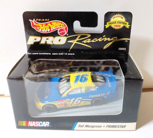 Hot Wheels 1998 Pro Racing Track Edition Ted Musgrave Primestar Taurus - TulipStuff