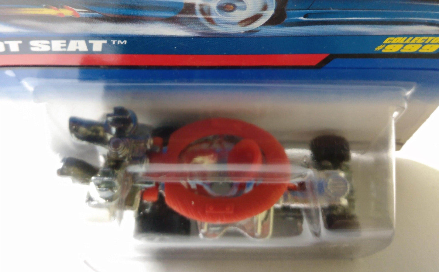 Hot Wheels Collector #999 Hot Seat Motorized Toilet Gold HW Logo - TulipStuff