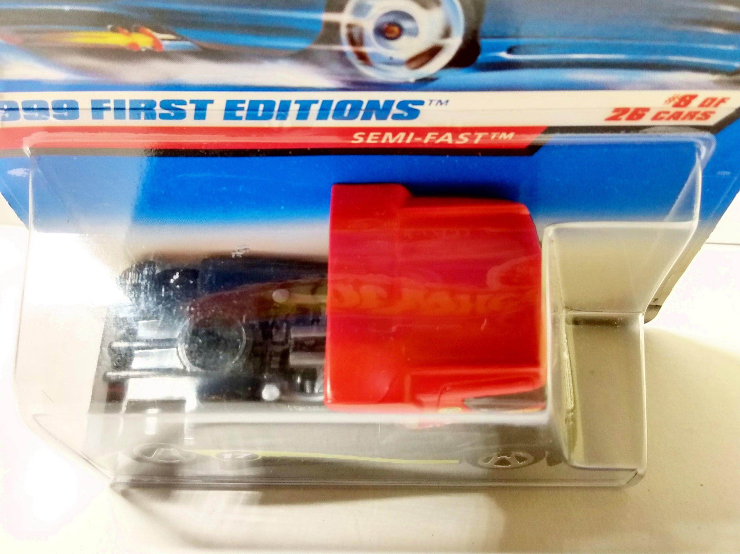 Hot Wheels 1999 First Editions Semi-Fast Race Truck Collector #914 - TulipStuff