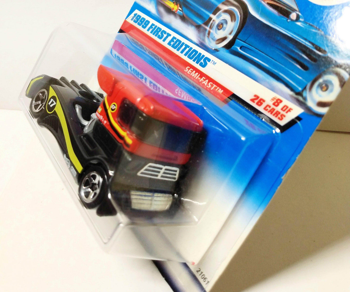 Hot Wheels 1999 First Editions Semi-Fast Race Truck Collector #914 - TulipStuff