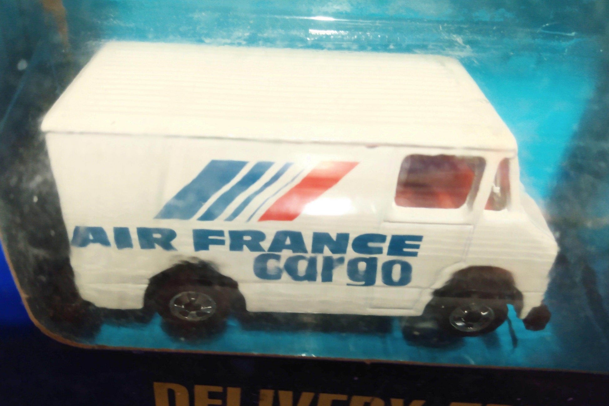 Hot Wheels 4970 Air France Delivery Truck David Hasselhoff Germany 1990 - TulipStuff