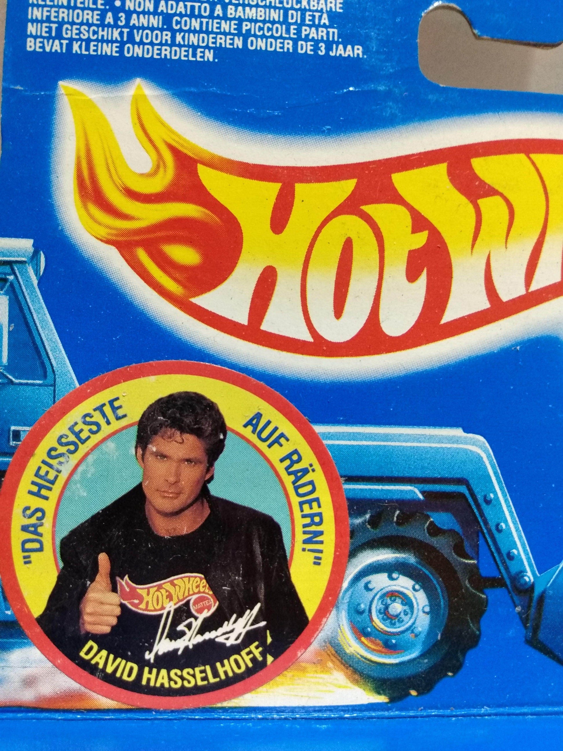 Hot Wheels 4970 Air France Delivery Truck David Hasselhoff Germany 1990 - TulipStuff