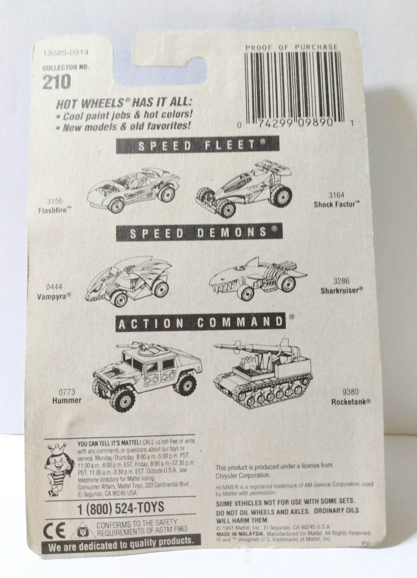 Hot Wheels Collector #210 Dodge Viper RT/10 Gold Medal Speed g3sp 1995 - TulipStuff