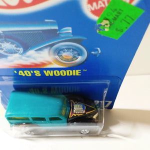 Hot Wheels Collector #217 '40's Woodie Wagon bw 1993 - TulipStuff