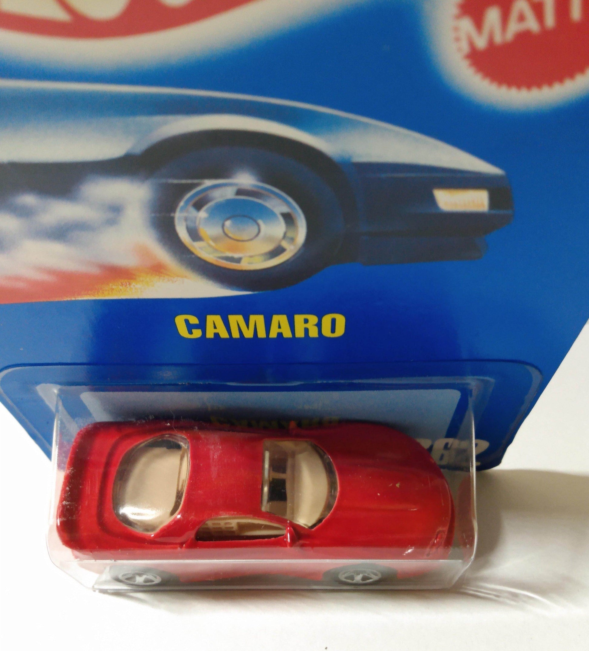 Hot Wheels Collector #262 '93 Chevrolet Camaro Gold Logo 1995 - TulipStuff