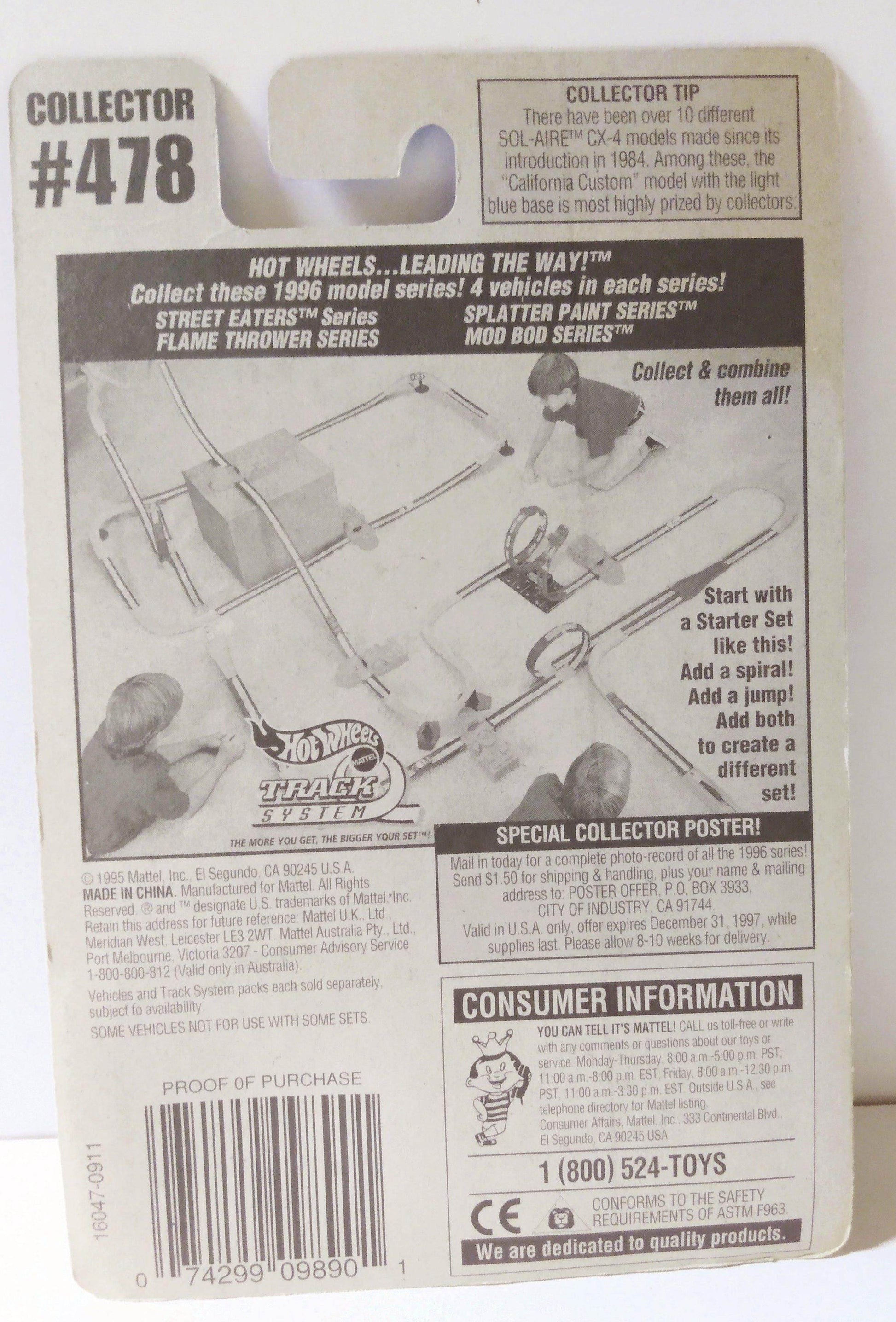 Hot Wheels Collector #478 Dragon Wagon 1995 - TulipStuff