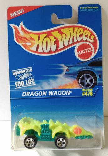 Hot Wheels Collector #478 Dragon Wagon 1995 - TulipStuff