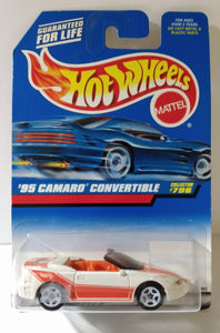 Hot Wheels Collector #796 '95 Chevrolet Camaro Convertible - TulipStuff