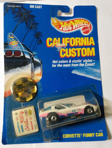 Hot Wheels California Custom Corvette Funny Car 1989 - TulipStuff