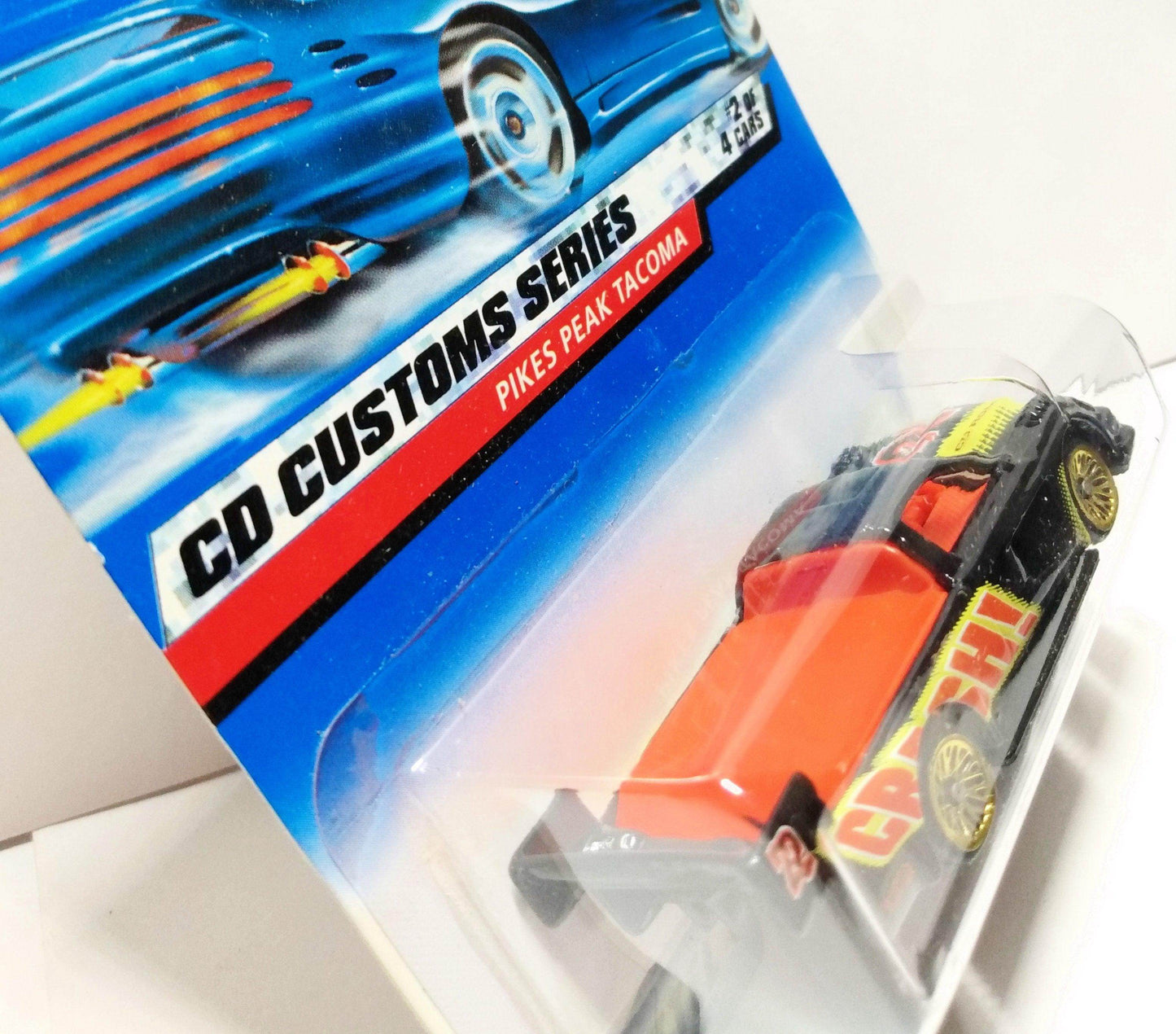 Hot Wheels CD Customs Pikes Peak Tacoma Racing Truck 2000 #030 - TulipStuff