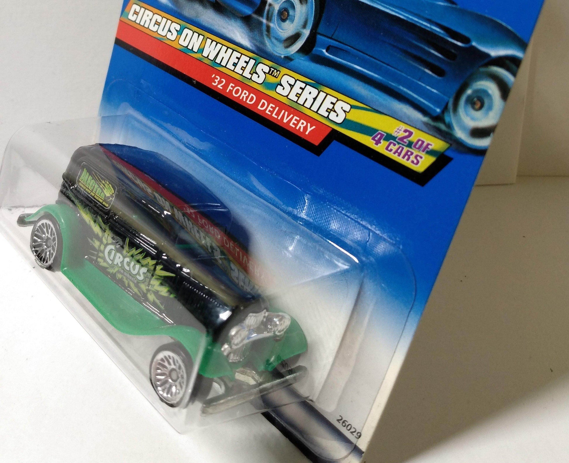 Hot Wheels Circus On Wheels '32 Ford Delivery Van 2000 Collector #026 - TulipStuff