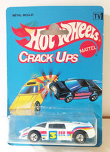 Load image into Gallery viewer, Hot Wheels 7577 Crack-Ups Blind Sider Racing Car Made In France 1984 - TulipStuff
