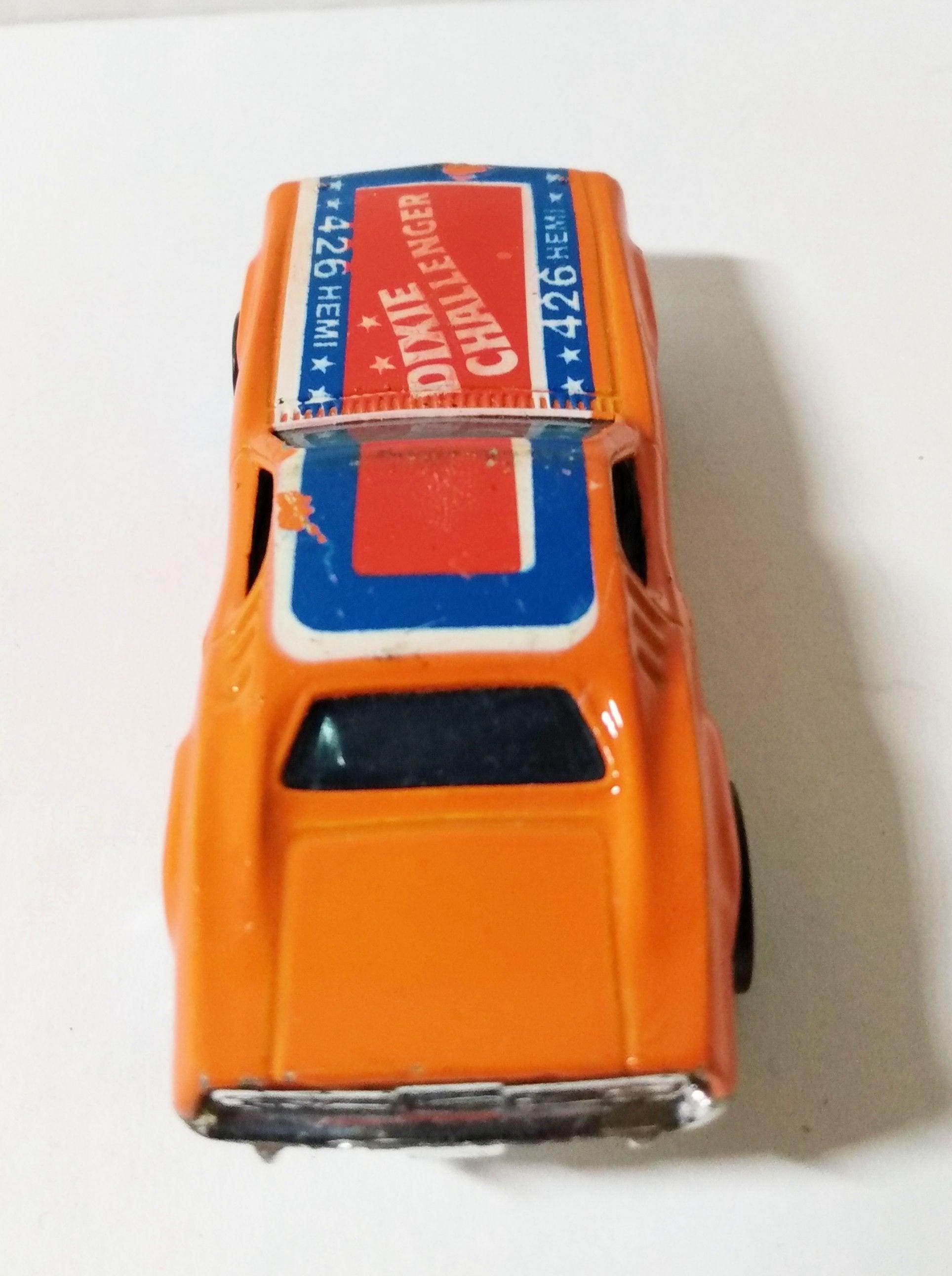 Hot Wheels 3364 Dixie Challenger Dodge 426 Hemi Malaysia 1982 - TulipStuff
