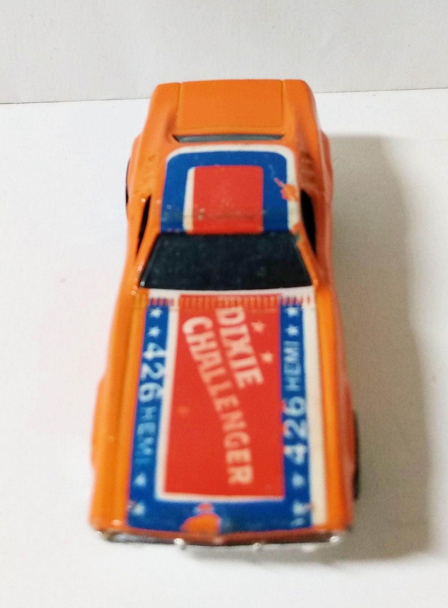 Hot Wheels 3364 Dixie Challenger Dodge 426 Hemi Malaysia 1982 - TulipStuff