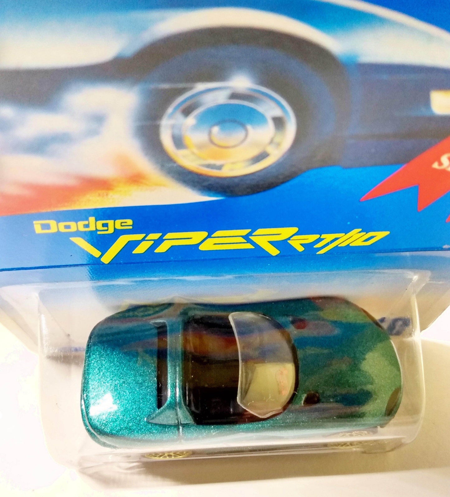Hot Wheels Collector #210 Dodge Viper RT/10 Gold Medal Speed gbbs 1996 - TulipStuff