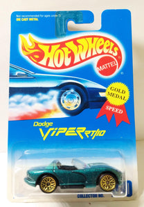 Hot Wheels Collector #210 Dodge Viper RT/10 Gold Medal Speed gbbs 1996 - TulipStuff