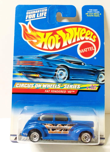 Hot Wheels Circus on Wheels Fat Fendered '40 Ford Sedan 2000 - TulipStuff