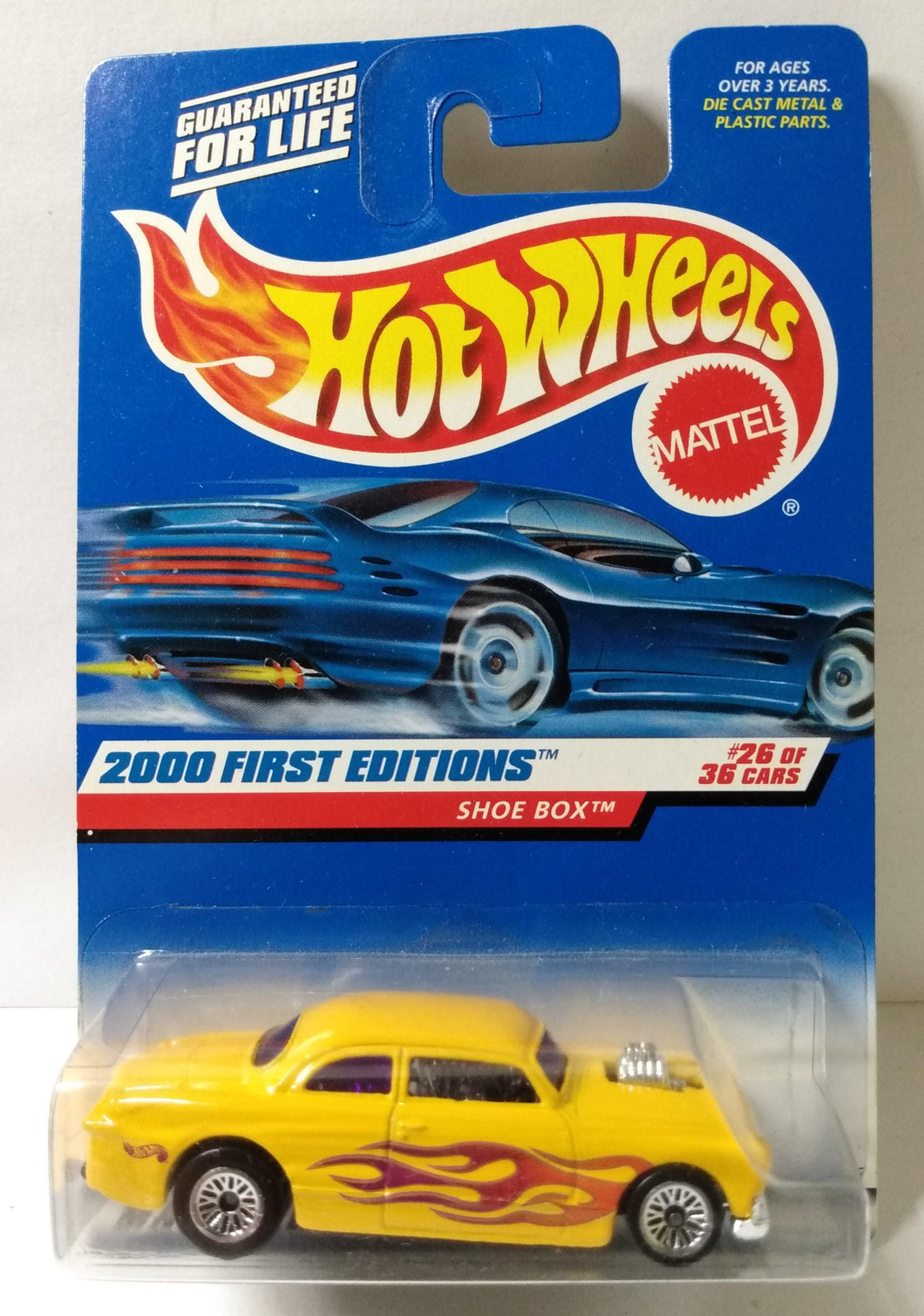 Hot Wheels 2000 First Editions Shoe Box '49 Ford Diecast Car - TulipStuff