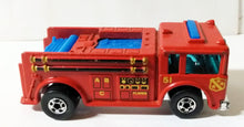 Load image into Gallery viewer, Hot Wheels 9640 Fire-Eater Fire Engine Truck Hong Kong 1977 bw - TulipStuff
