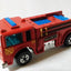 Hot Wheels 9640 Fire-Eater Fire Engine Truck Hong Kong 1977 bw - TulipStuff