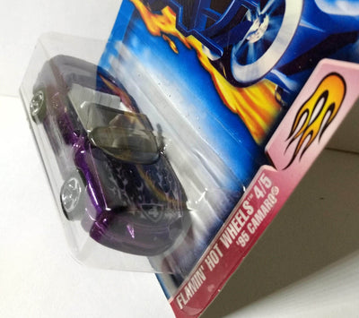 Hot Wheels Flamin' HW '95 Chevy Camaro Convertible 2003 #063 - TulipStuff