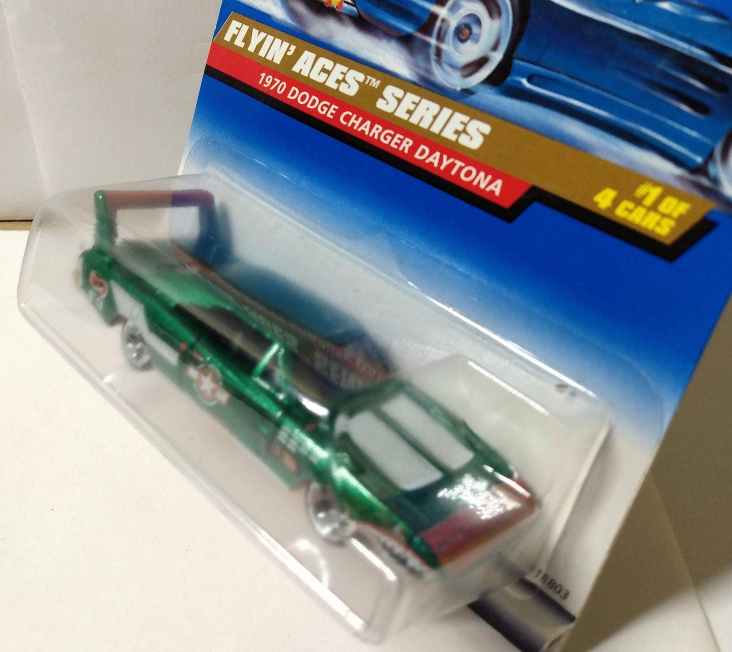 Hot Wheels Flyin' Aces Series 1970 Dodge Charger Daytona Collector 737 - TulipStuff