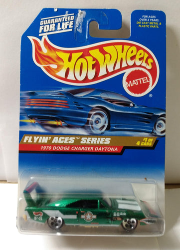 Hot Wheels Flyin' Aces Series 1970 Dodge Charger Daytona Collector 737 - TulipStuff