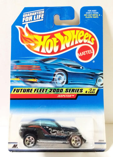 Hot Wheels Future Fleet 2000 Series Jeepster Convertible #003 - TulipStuff