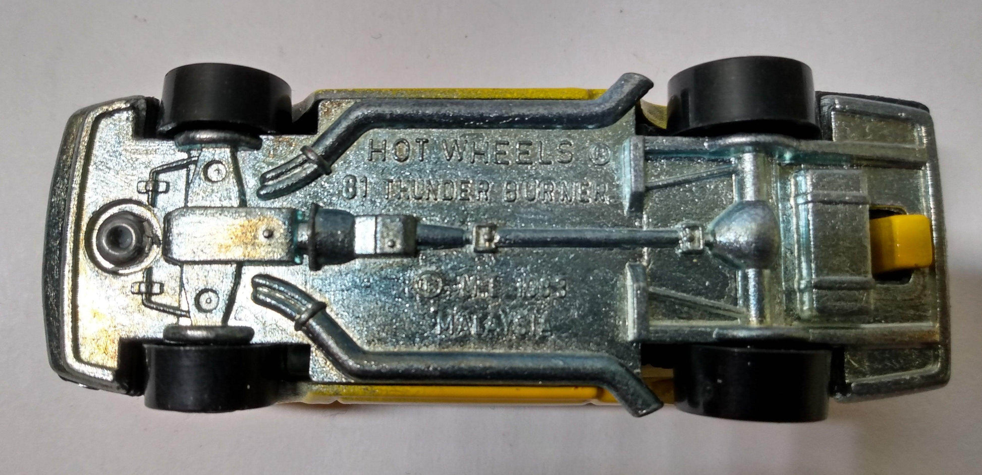 Hot Wheels Getty Oil Promo Thunder Burner Ford Thunderbird 1990 - TulipStuff