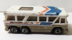 Hot Wheels 1127 Greyhound MC-8 Americruiser Bus Hong Kong 1980 - TulipStuff